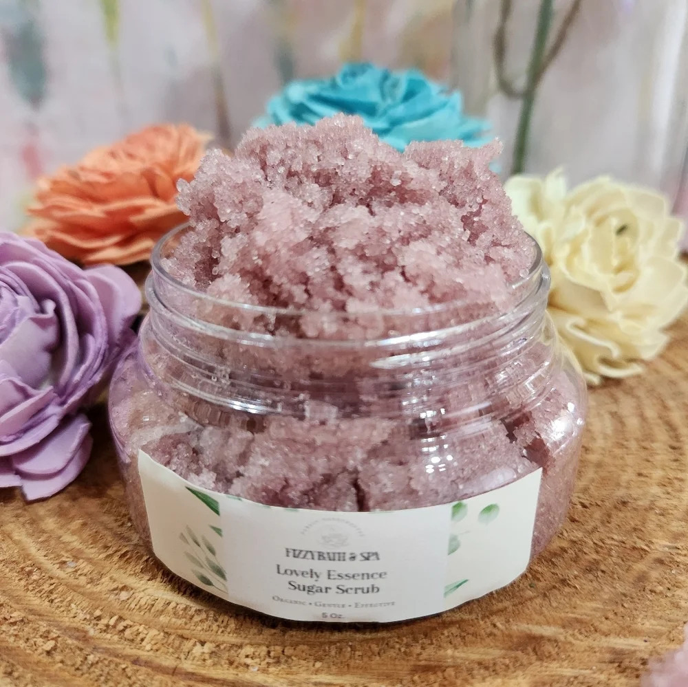 Handmade Lovely Essence hand‎ and body sugar scrub - Picture 2 of 5